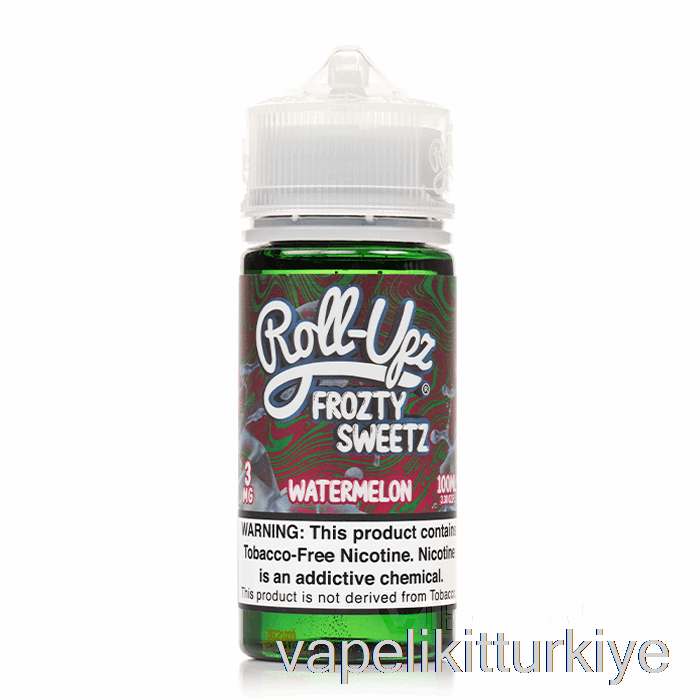 Vape Türkiye Karpuz Kokteyli Buz - Meyve Suyu Roll-upz - 100ml 6mg